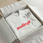 Resilient Embroidered Mirror Hoodie – Premium Oversized Unisex Affirmation