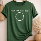 Your Are Safe Now — Upside Down Affirmation T-Shirt | Private Reminder of Calm And Security