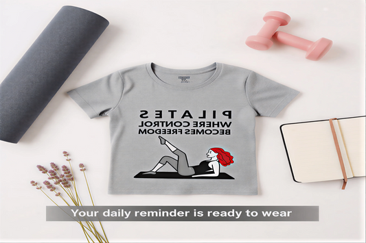 Where Control Turns into Freedom A T-shirt that says "Calm, Confident, and Balanced Every Day"