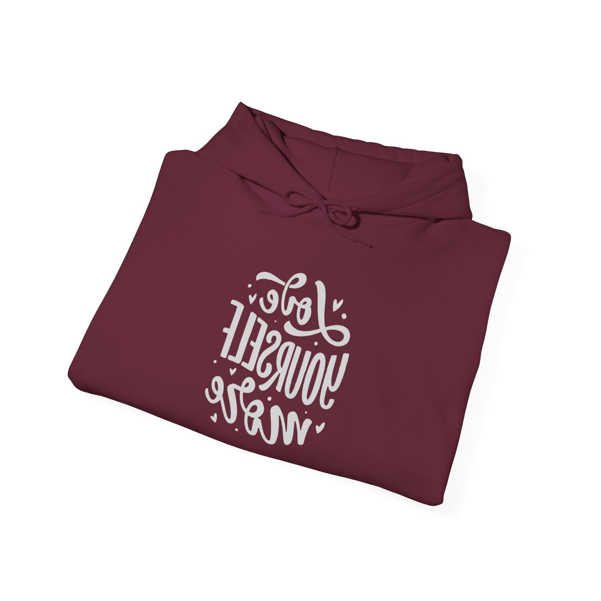 Soft cotton-blend emotional healing hoodie