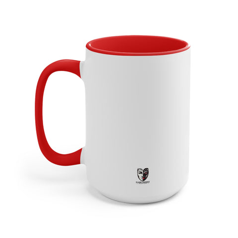 Red Accent Mug – “You Are Stronger Than You Think” – 11oz/15oz Ceramic