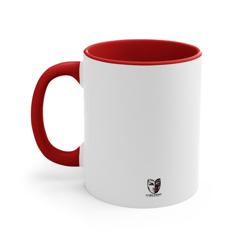 Red Accent Mug – “You Are Stronger Than You Think” – 11oz/15oz Ceramic