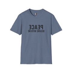 peace begins with me mirror reflection shirt self love affirmation tee