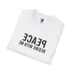 peace begins with me mirror reflection shirt self love affirmation tee