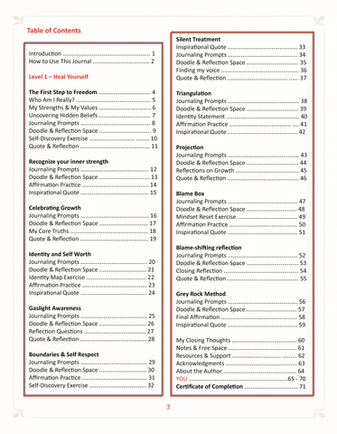 Heal Yourself Guided Journal for Emotional Healing & Self Recovery