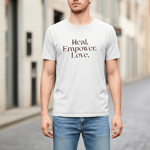 Heal Empowered Love T-Shirt – Gentle Self Healing Tee