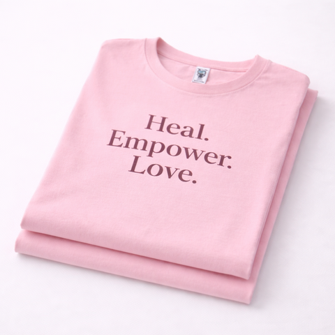 Heal Empowered Love T-Shirt – Gentle Self Healing Tee