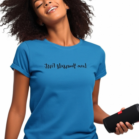 Love Yourself First — Mirror Affirmation Tee (Text Only)