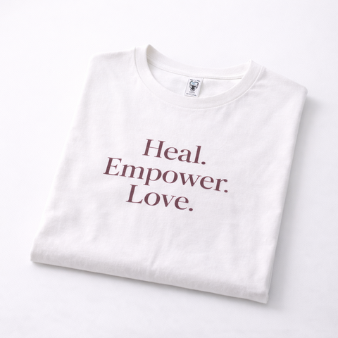 Heal Empowered Love T-Shirt – Gentle Self Healing Tee