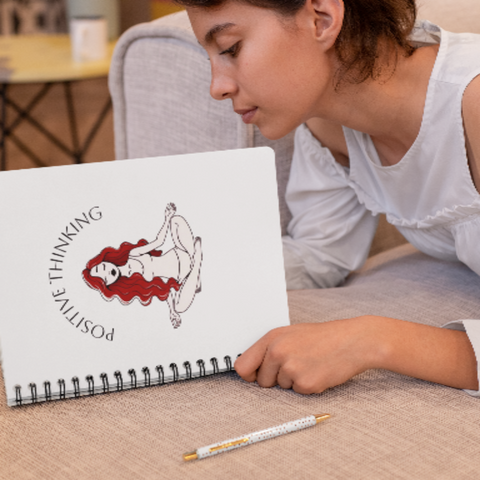 Positive Thinking Journal for Daily Motivation, Mindset & Self Care