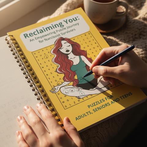 Reclaiming You – Empowering Word Search Book for Narcissistic Abuse Survivors
