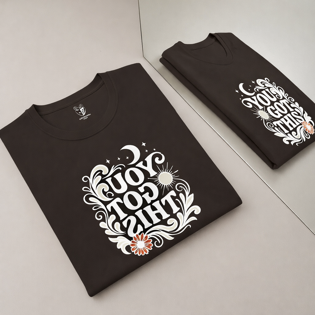 you got this affirmation shirt mirror self trust reversed graphic