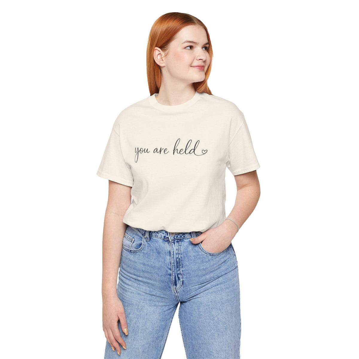 You Are Held T-Shirt | Gentle Comfort Reassurance Tee